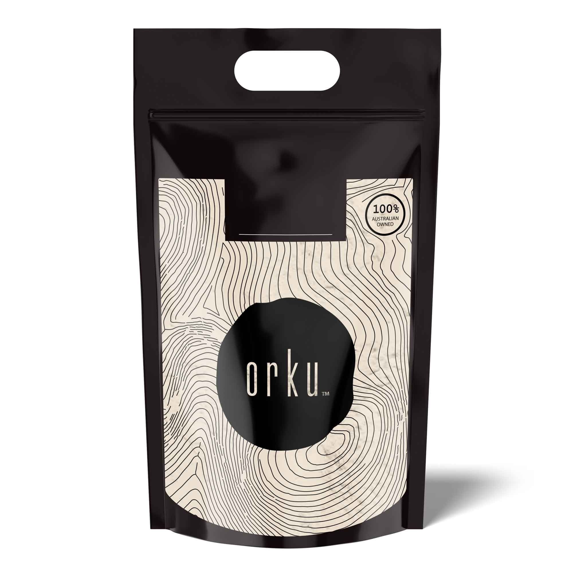 Orku 5Kg Xanthan Gum Thickener Pure Fine Powder 200 Mesh FCC E415 Food Additive